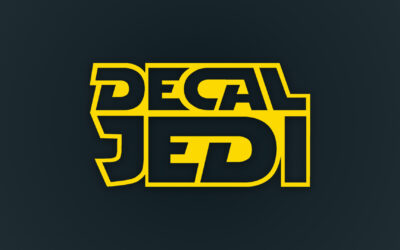 Ecommerce Business Logo Design: Decal Jedi